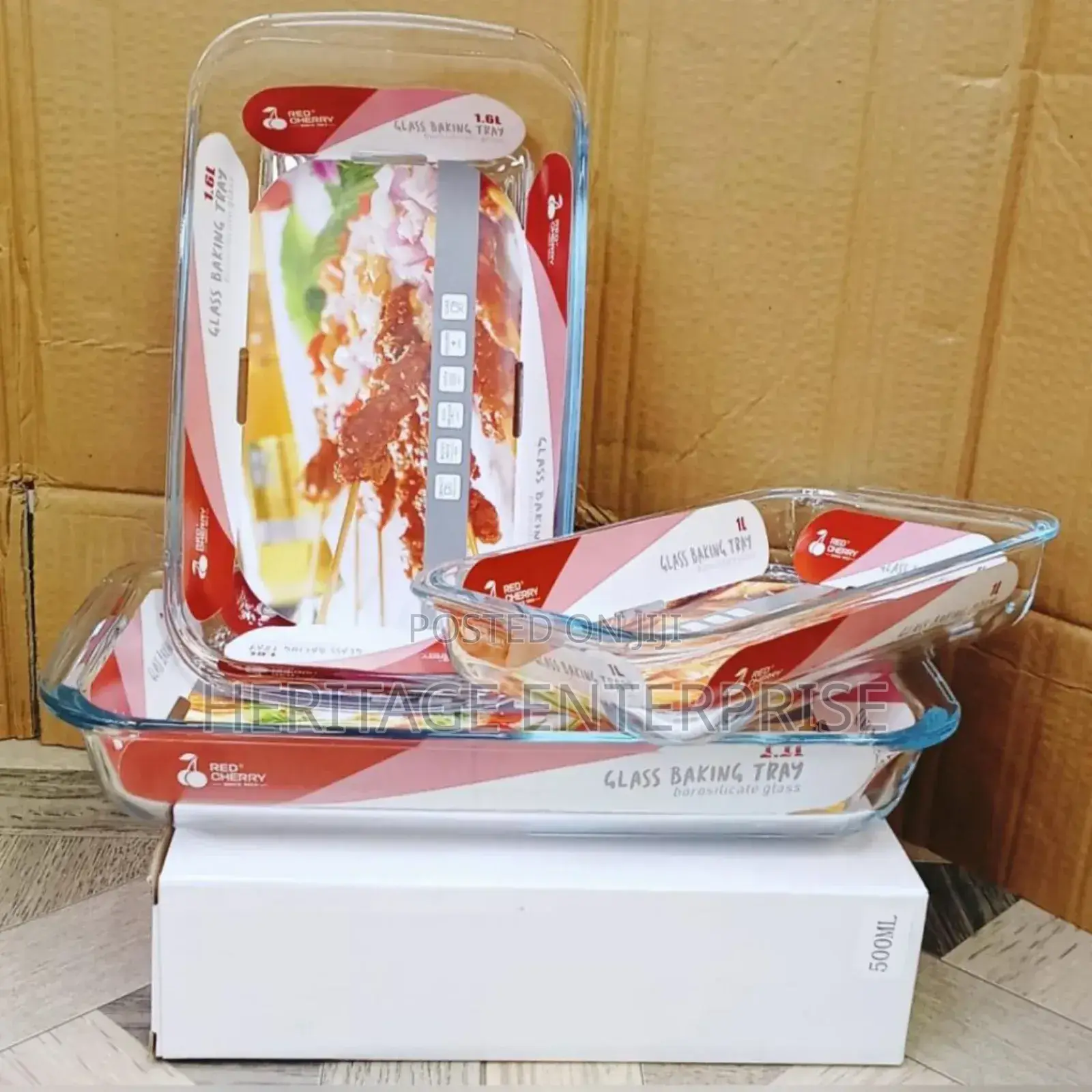Baking Tray, Glass Baking Tray