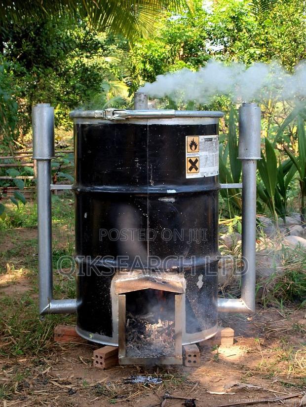 Kiln for Charcoal - main view