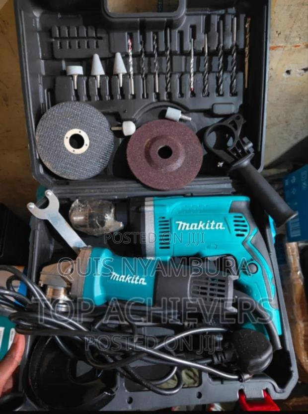 Makita Combo Drill Plus Grinder - main view