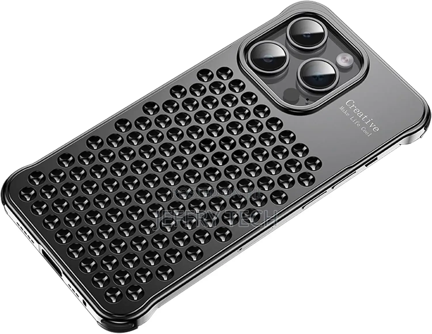 Case for iPhone 15/15 Pro/15 Plus/15 Pro Max, Frameless Alum