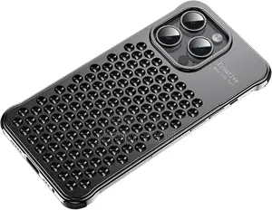 Case for iPhone 15/15 Pro/15 Plus/15 Pro Max, Frameless Alum