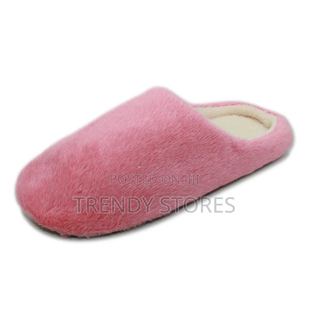 Pink Fur Indoor Shoes