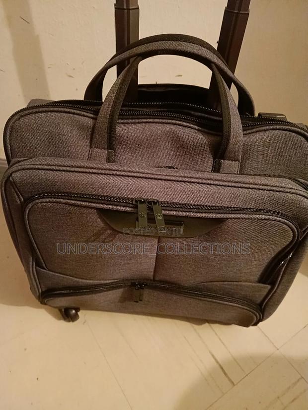 Executive Dark Grey Pilot Bag - thumbnail 2