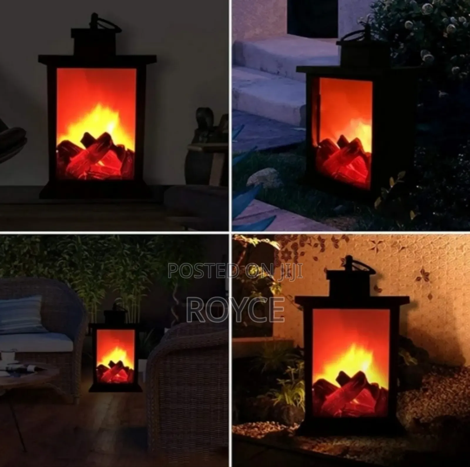 Portable Fire Place Lantern