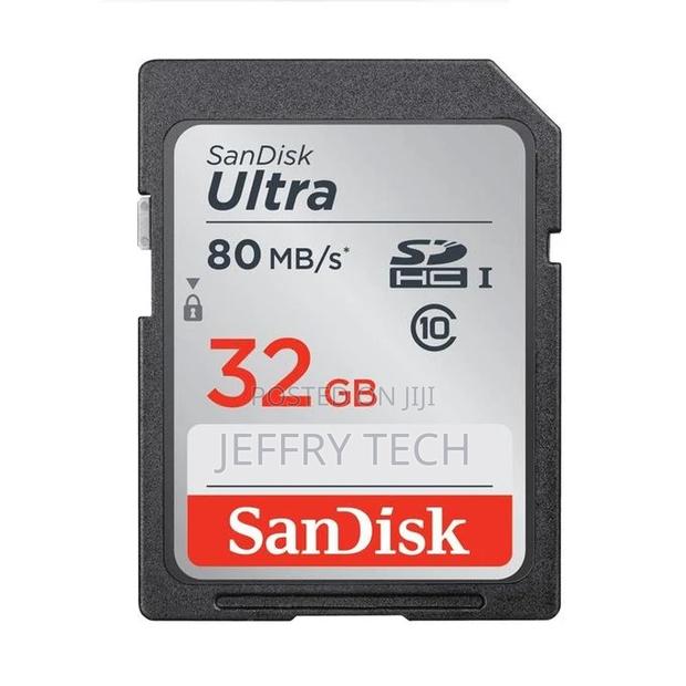 32GB Sandisk Video Camera High Speed Memory Card SD Card, Co
