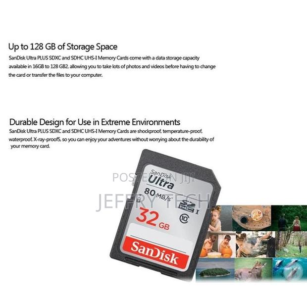32GB Sandisk Video Camera High Speed Memory Card SD Card, Co - thumbnail 2