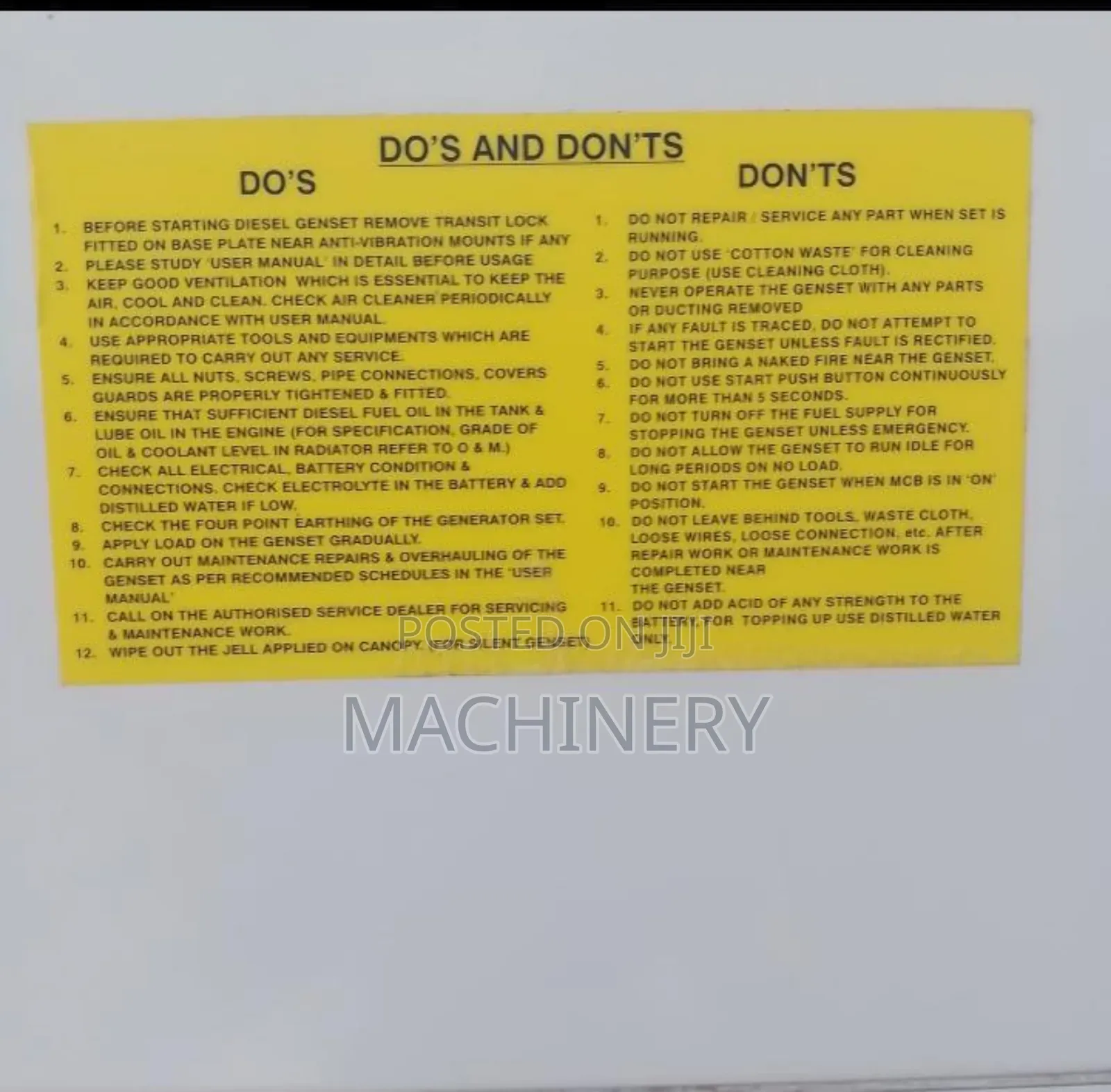 30kva Ex Uk Kirlosker Power Generator