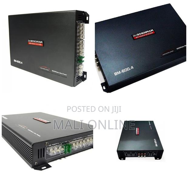 4-Channel High Power Car Amplifier 8000W Boschmann BM-600.4 - main view