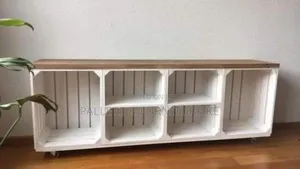 Burned Effects Tv Stand