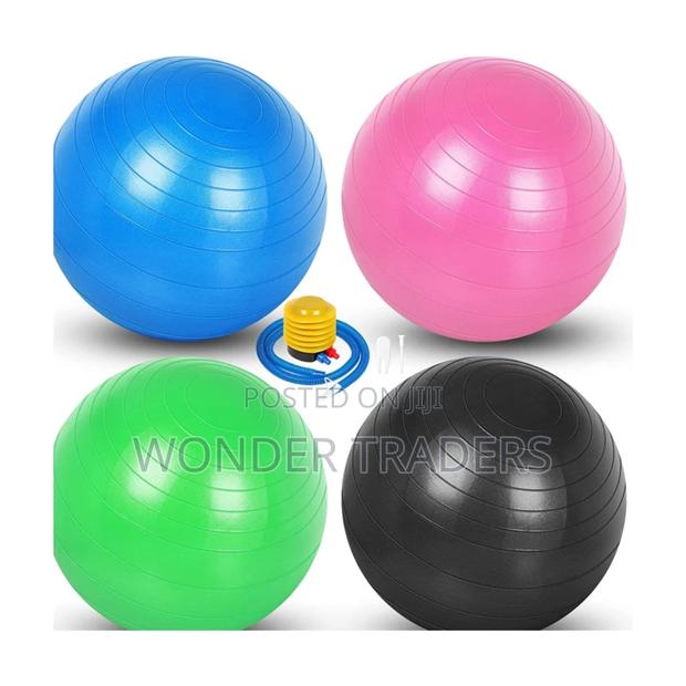 Anti-Burst Yoga Ball for Physical Fitness