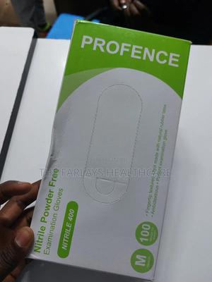 Blue Gloves ( Non Powdered) Nitrile - main view