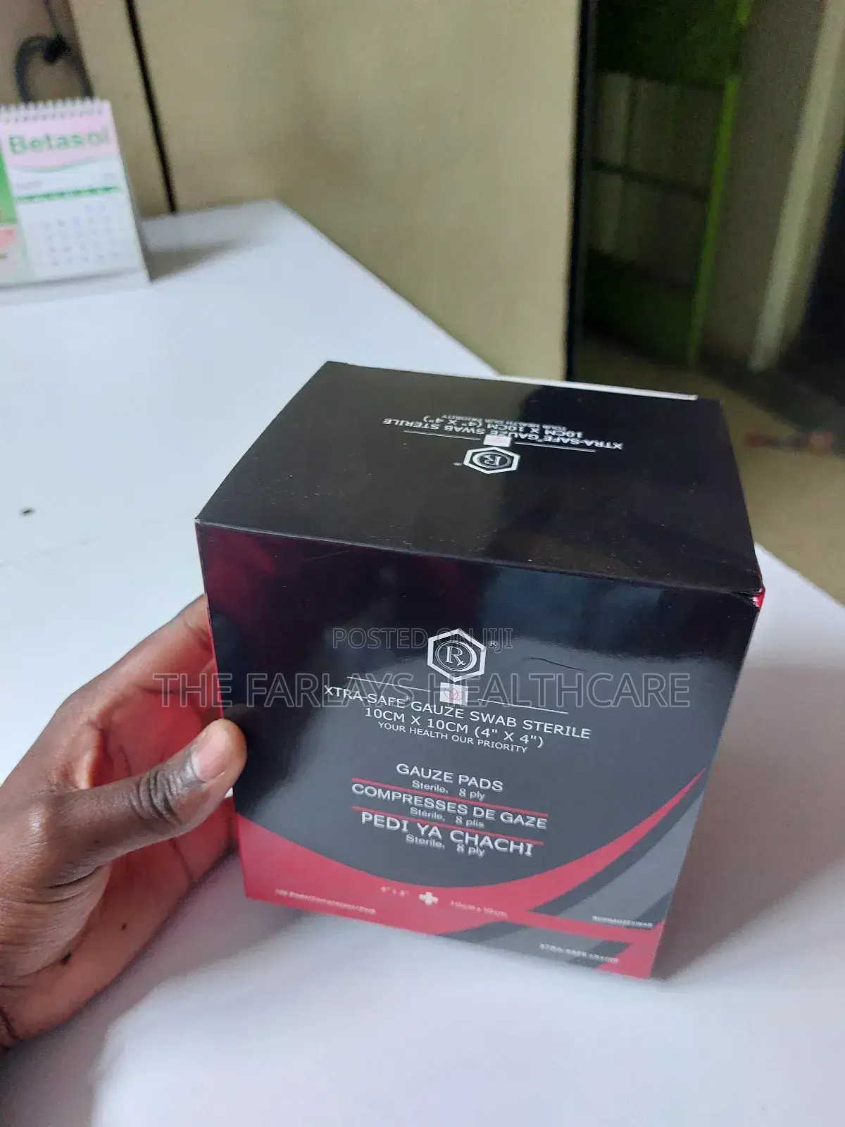 Sterile Gauze Swabs 4"×4"
