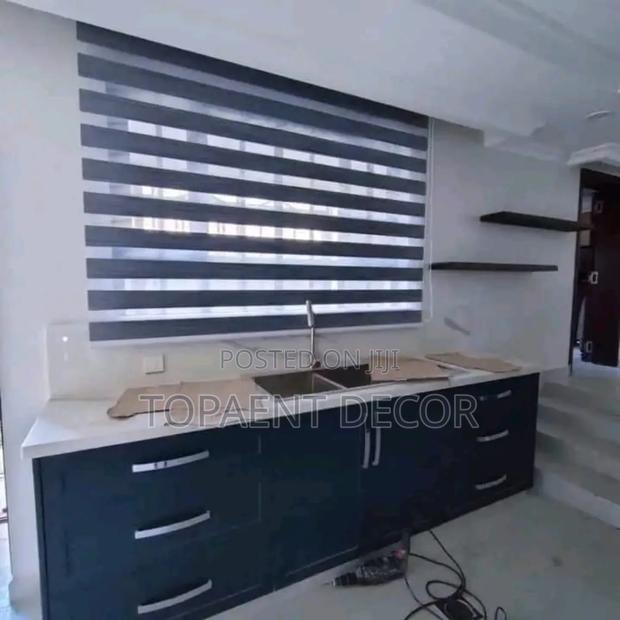 Horizontal Kitchen Window Curtains Blinds - main view