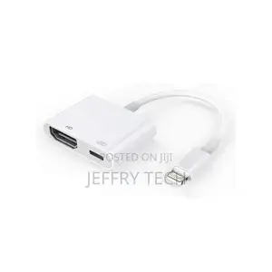 Eginlth002 8 Pin Digital AV to HDMI Adapter USB Charging Por