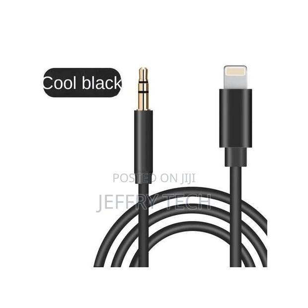 For iPhone 3 5 Mm Jack Aux Cable Car Speaker Headphone - thumbnail 3