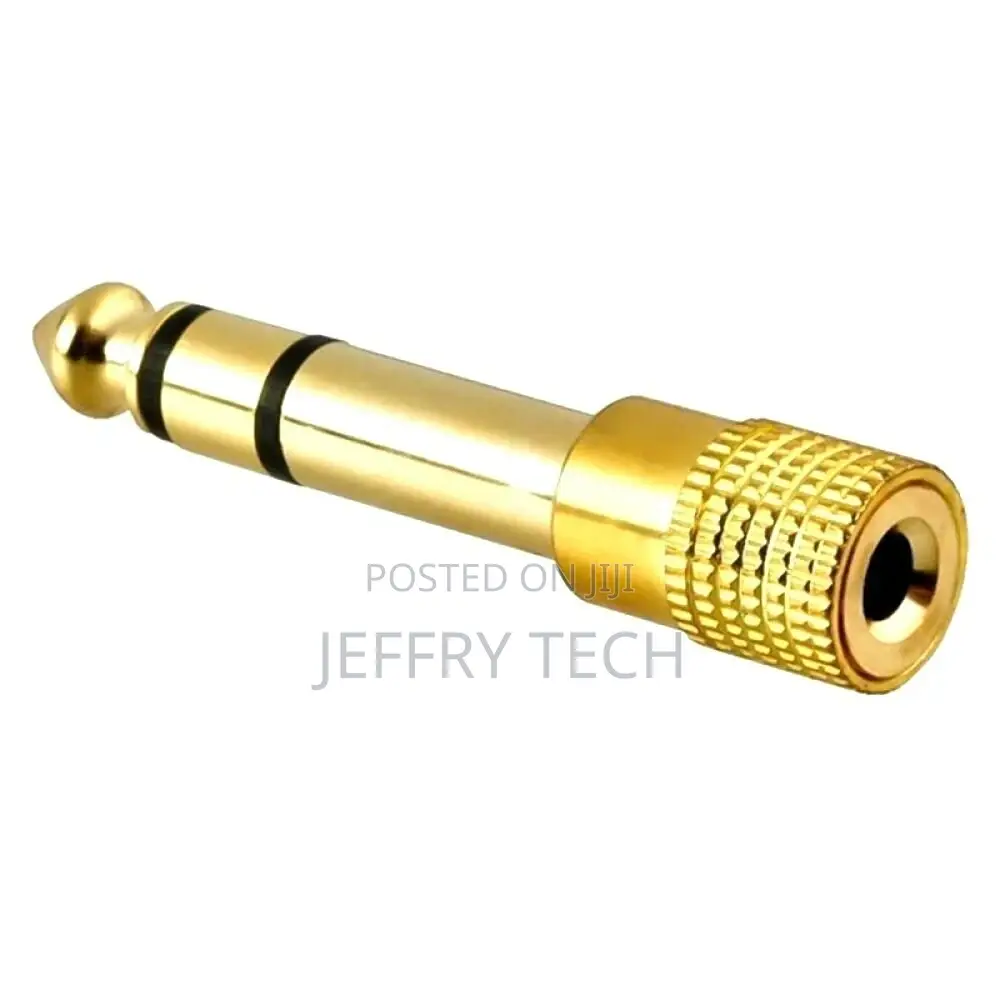 6.5MM Male to 3.5MM Female Jack Plug Audio Headset