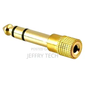 6.5MM Male to 3.5MM Female Jack Plug Audio Headset