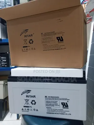 Heavy Duty Ritar 100ah 12v 20hrs Solar Battery Made Vietnam