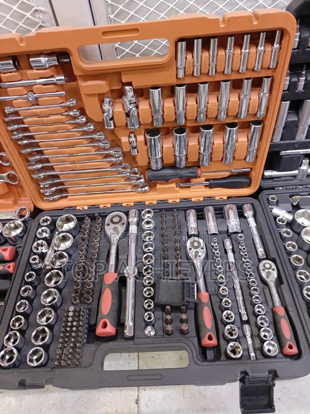 Professional 216pcs Box Case Combo Package Wrench Socket