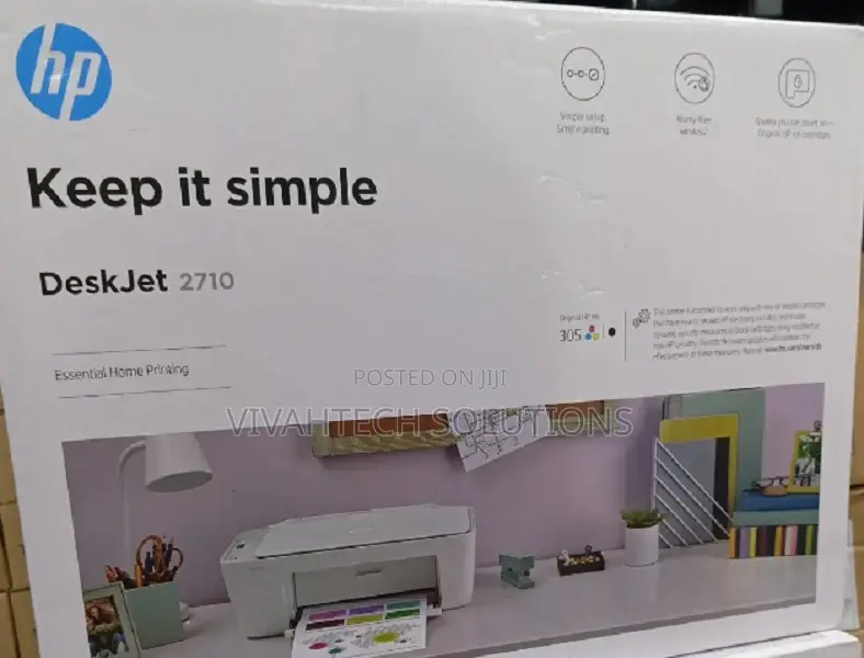 HP Deskjet, Wireless Printer 2710