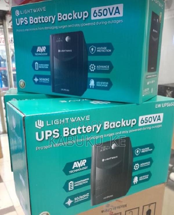 Lightwave 650VA Back-Up Uninterrupted Power Supply (UPS) - main view