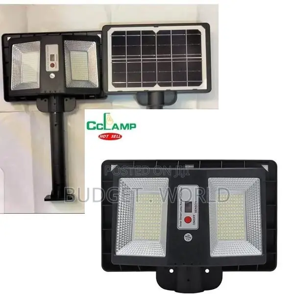Powerful Outdoor 300w Cl115 Solar Street Lamp + Metal Pole