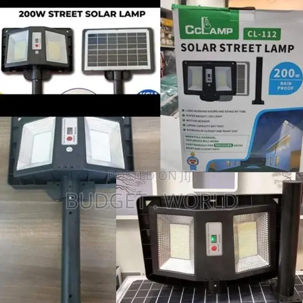 Street Lamp Cclamp<>300watts Solar Street Lamp Cclamp Cl-115