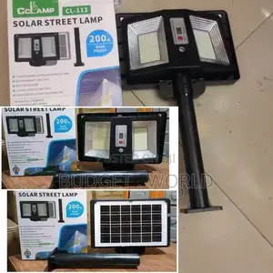 Efficient Solar Cclamp Steet Lamp 300w Streetlamp Plus Pole