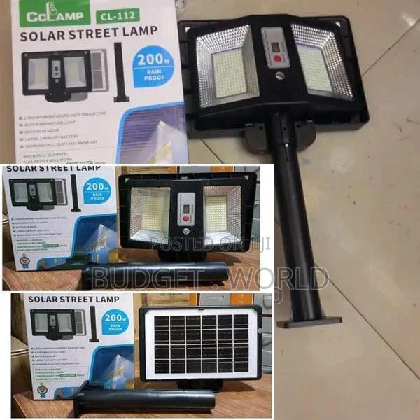 Efficient Solar Cclamp Steet Lamp 300w Streetlamp Plus Pole - main view