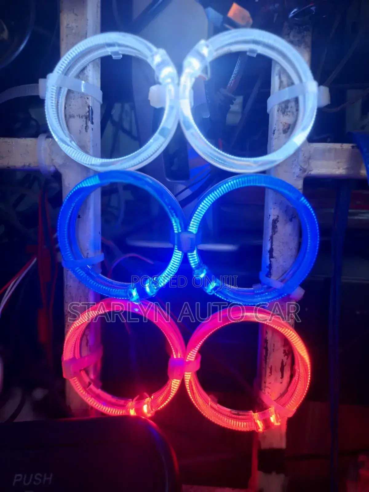 Universal Headlights Led Rings 8mm