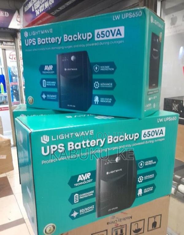 Lightwave 650VA Uninterrupted Power Supply (UPS) - main view