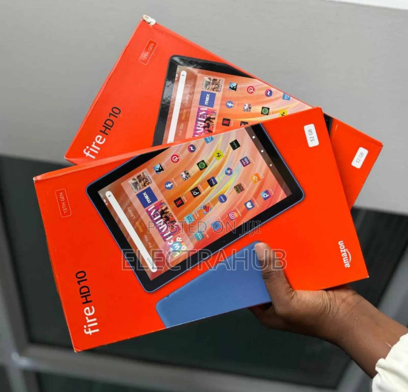 New Amazon Fire HD 10 32 GB Black