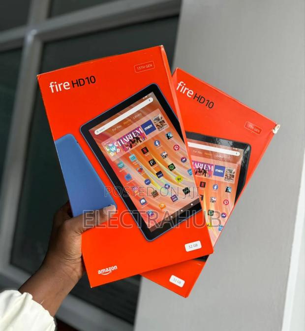 New Amazon Fire HD 10 32 GB Black - main view