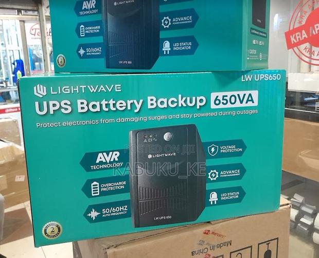 Lightwave 650VA Back-Up Ups-Nominal Input Voltage - main view