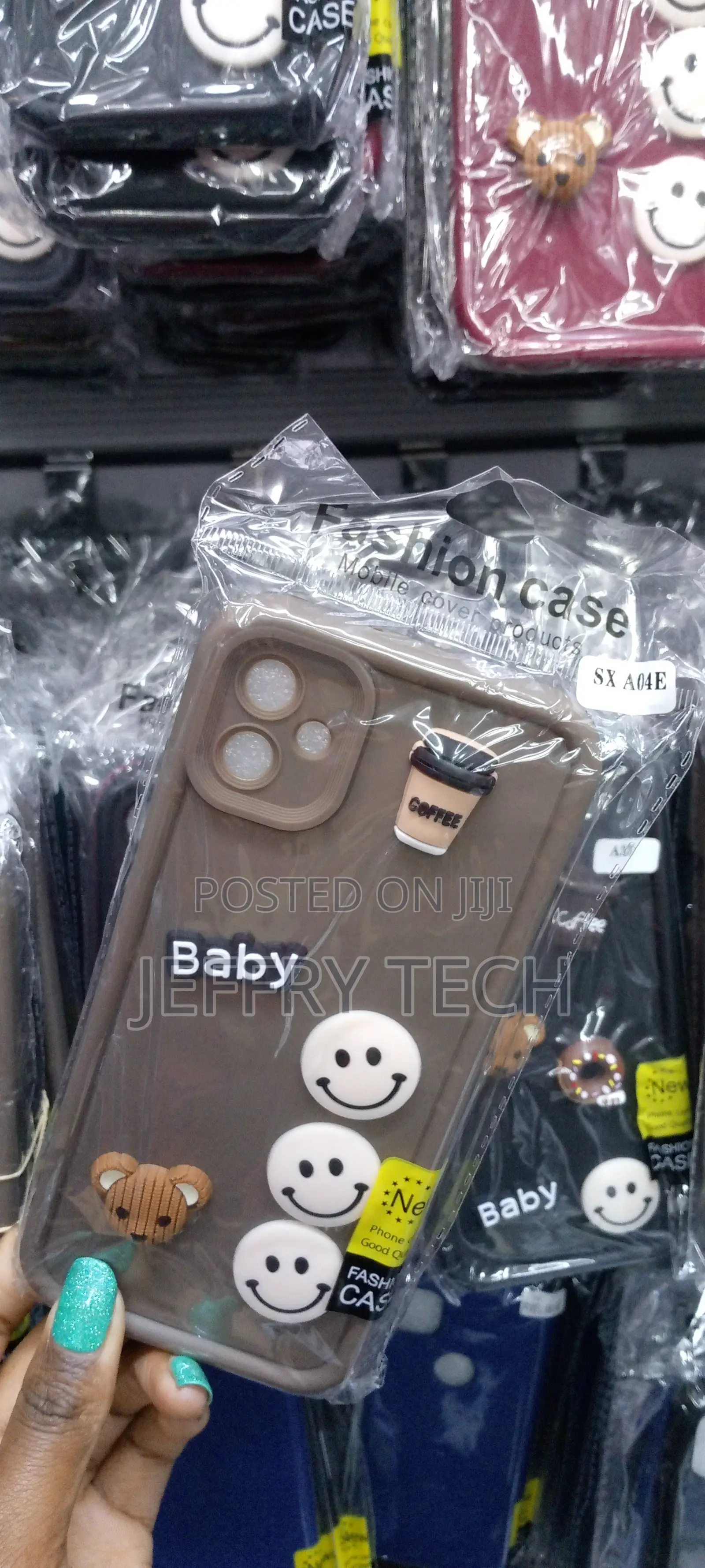 Frosted TPU Stick Doll Back Cover for SXA04E