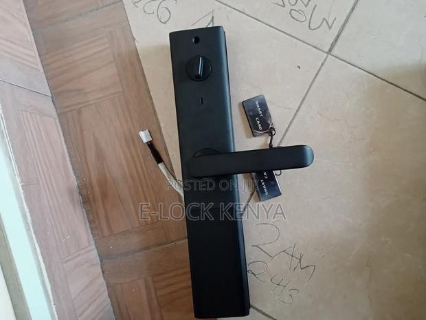 Fingerprint and RFID Lock - main view