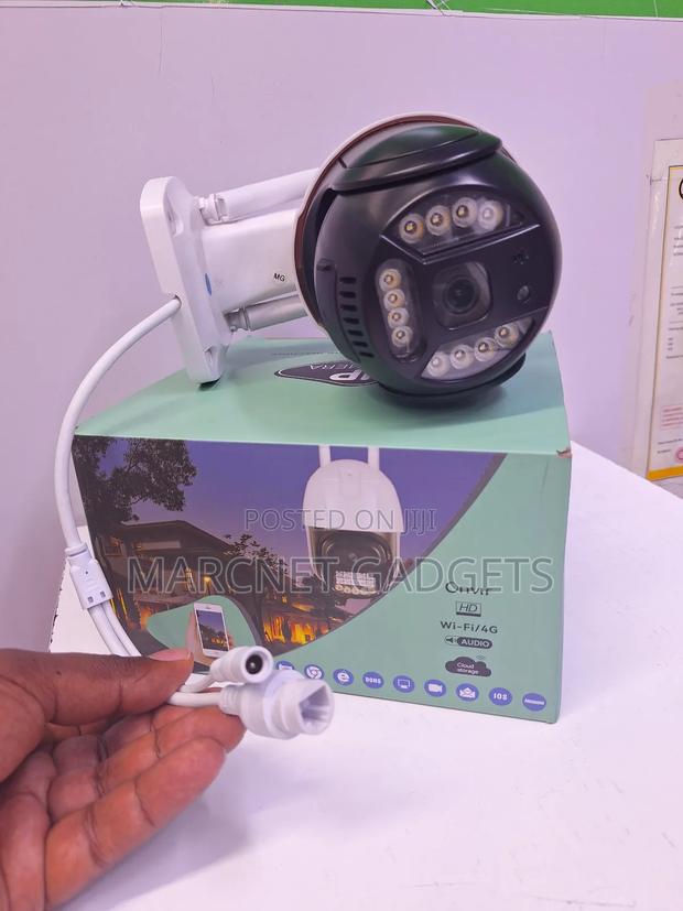 V380 Outdoor PTZ Dome Surveillance Camera Connect Wifi Lan - thumbnail 2