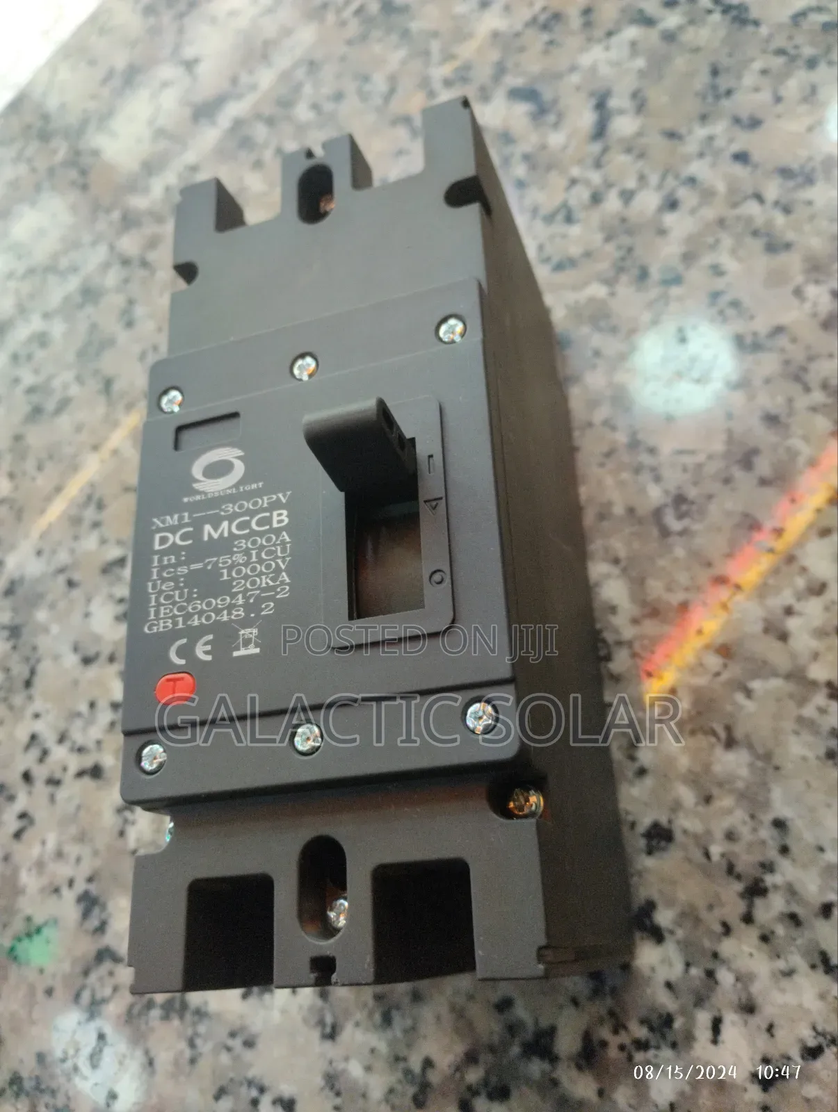 300 2pole DC McCb