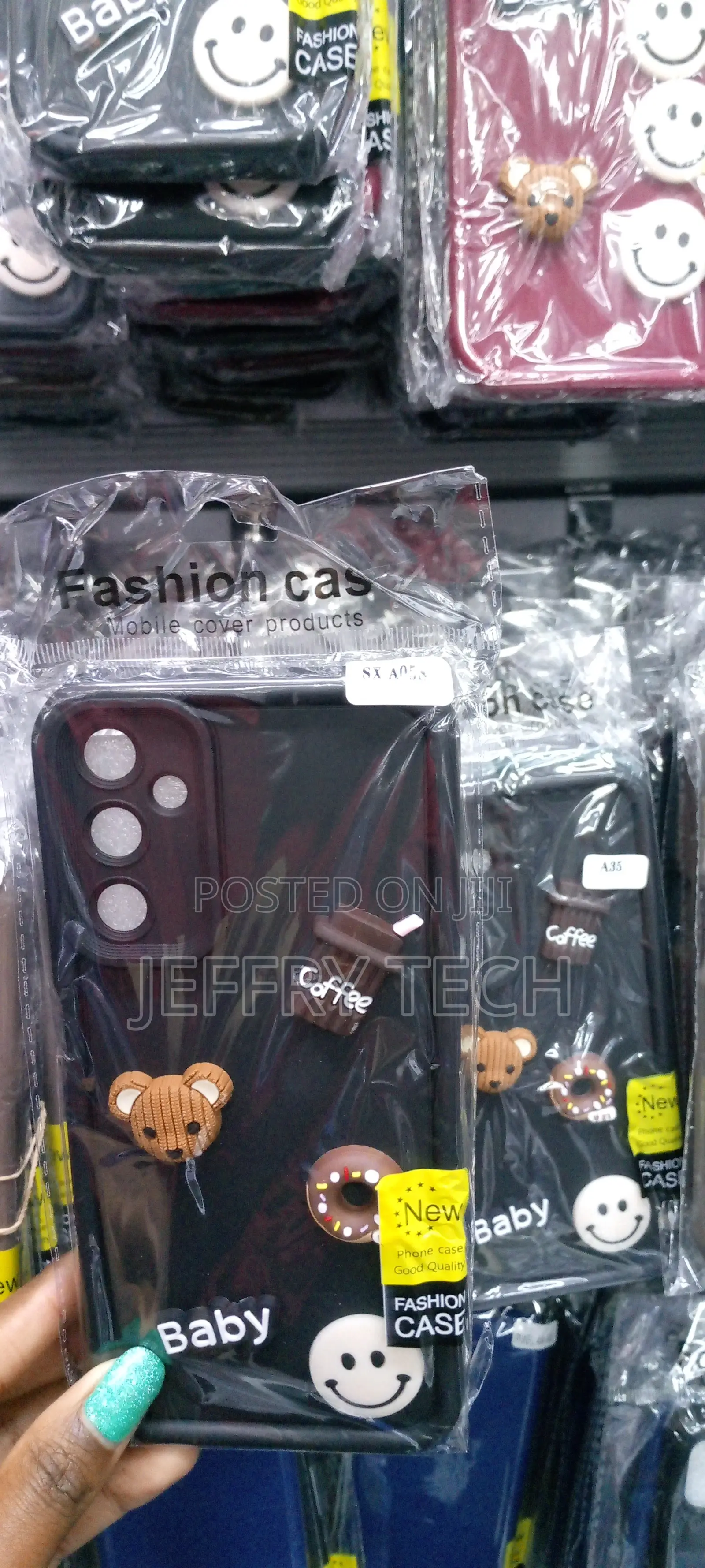 Frosted TPU Stick Doll Back Cover for SXAO5S