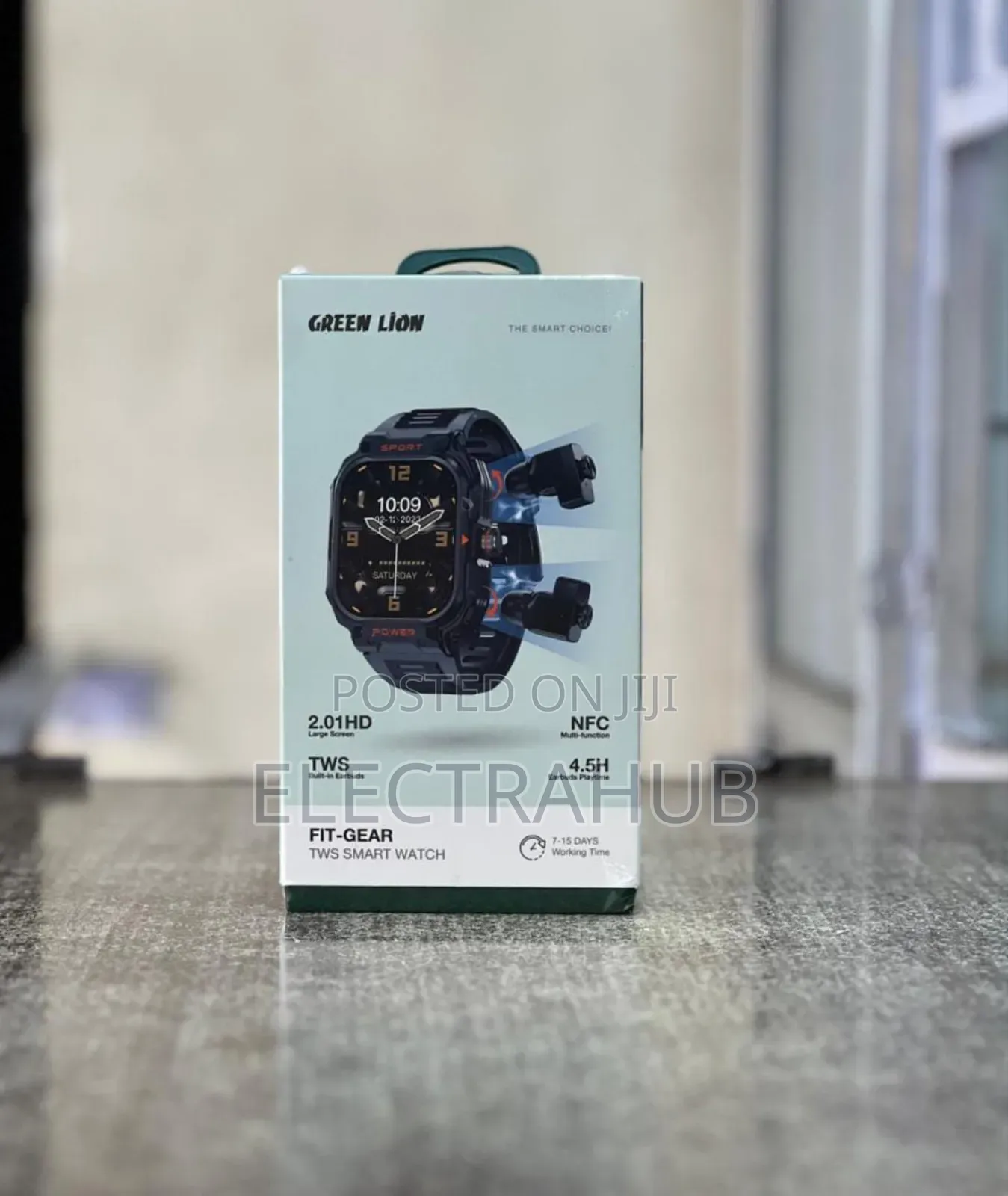 Green Lion Fit-Gear TWS Smart Watch New Sealed in a Shop