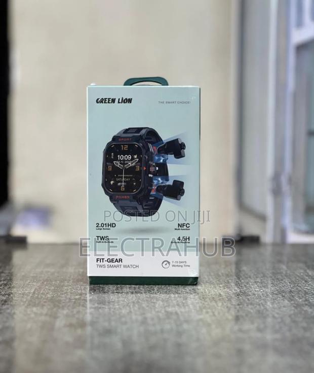 Green Lion Fit-Gear TWS Smart Watch New Sealed in a Shop - main view