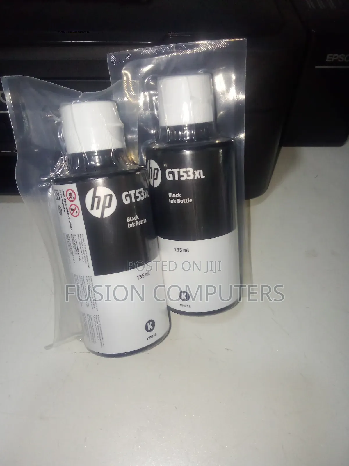 Hp Ink Cartridge Gt53xl Original Black