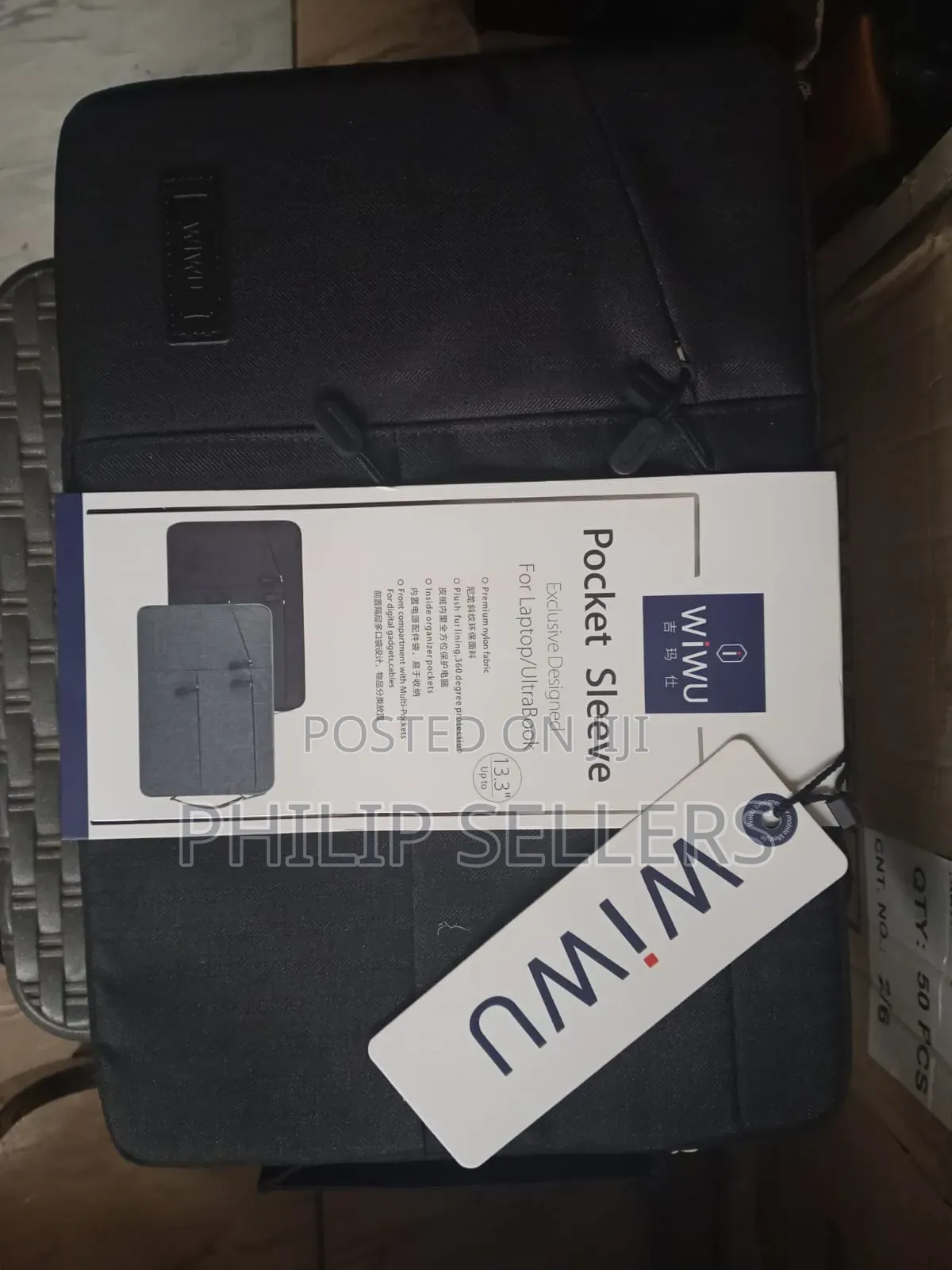 Wiwu Pocket Sleeve for 13.3 Inch Laptop BDT