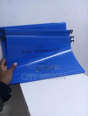 Blue A4 PVC Suspension File - thumbnail 2