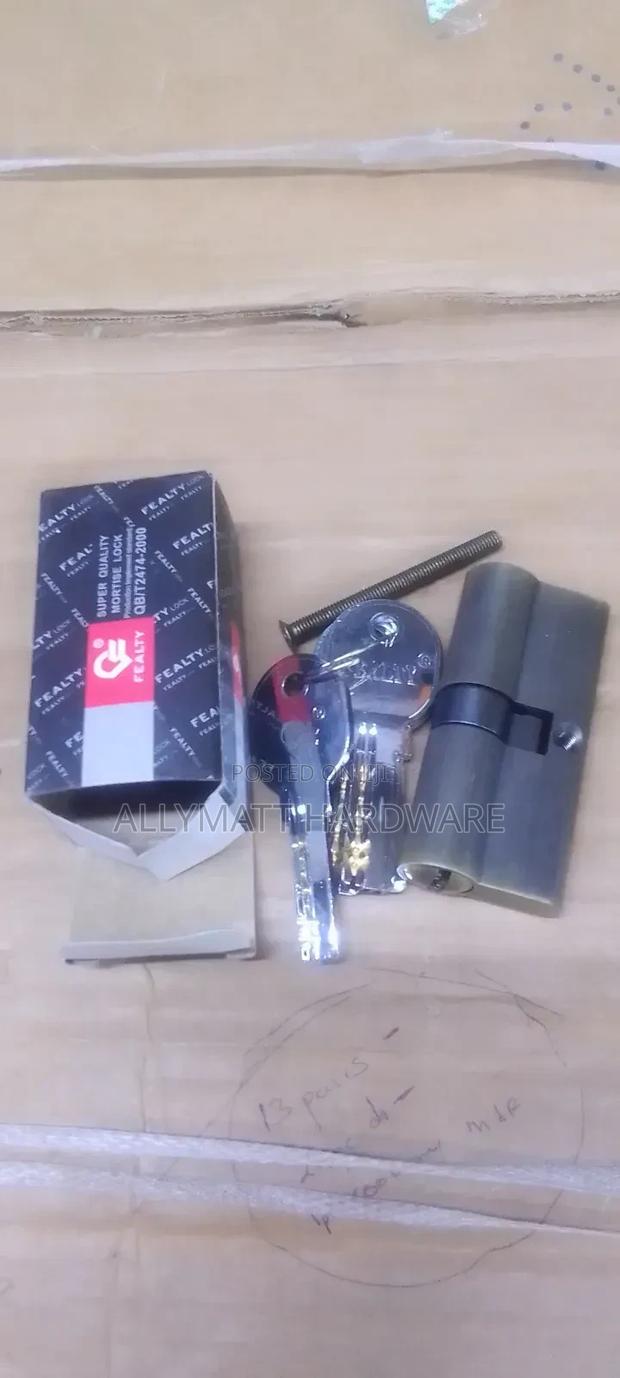 Steel Lock Cylinder Only - main view