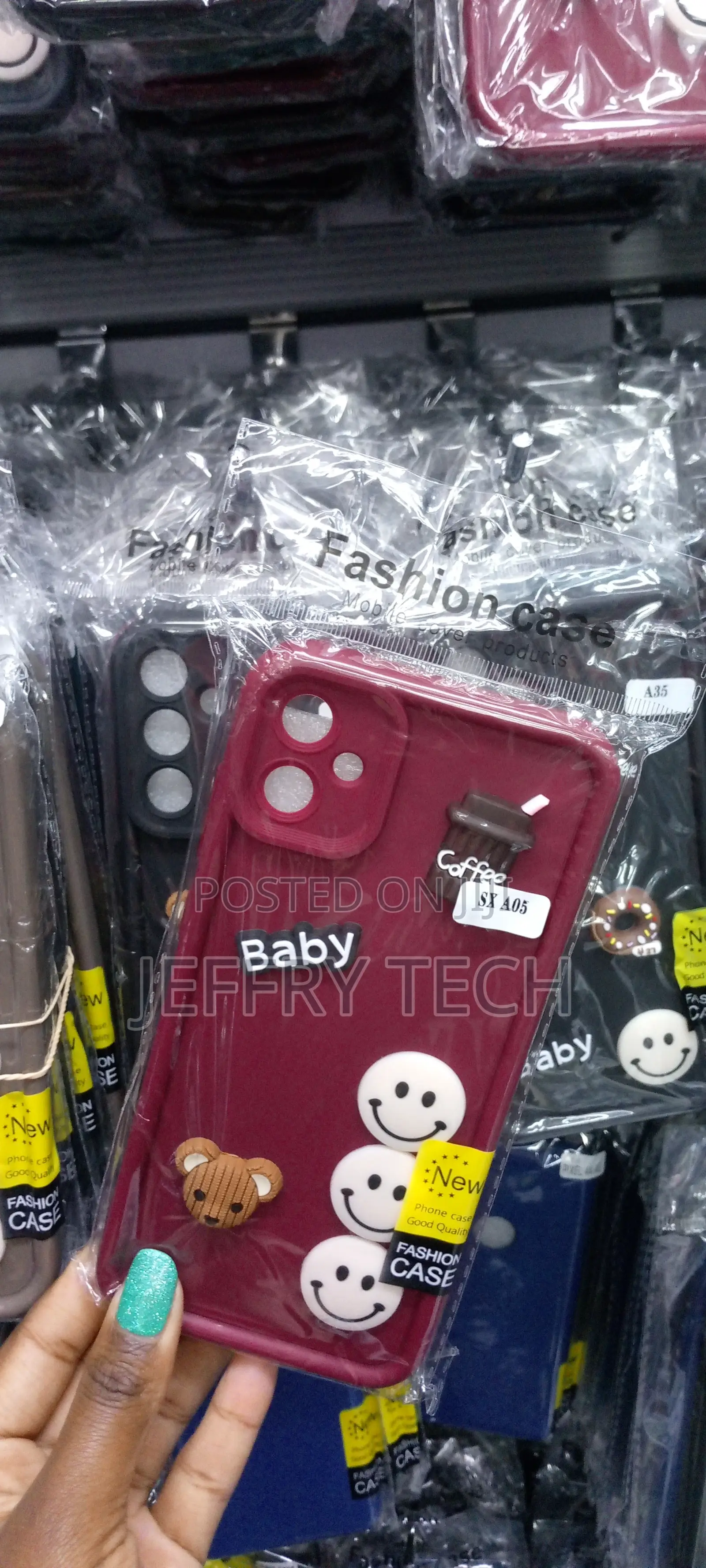 New Casing Samsung Galaxy A05 Cute Cartoon3d Doll Phone Case
