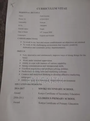Cashier Work and Receptionist