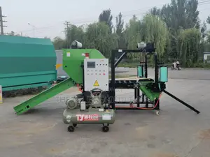 Round Straw Mini Hay Baler Alfafa Silage Baler Machine