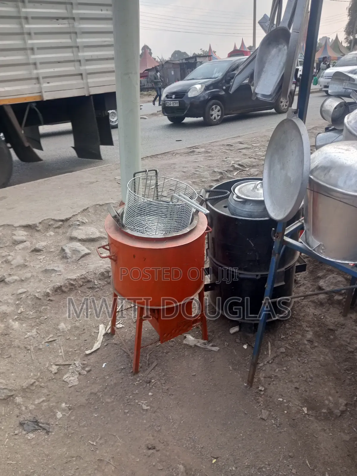Complete Set Chips Fryer Jiko