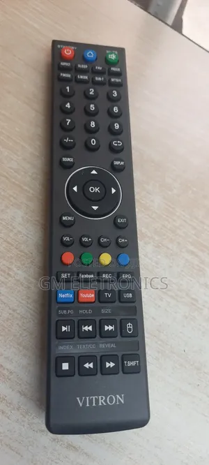 Vitron Smart Tv Remote With FACEBOOK - Netflix(Batteries)